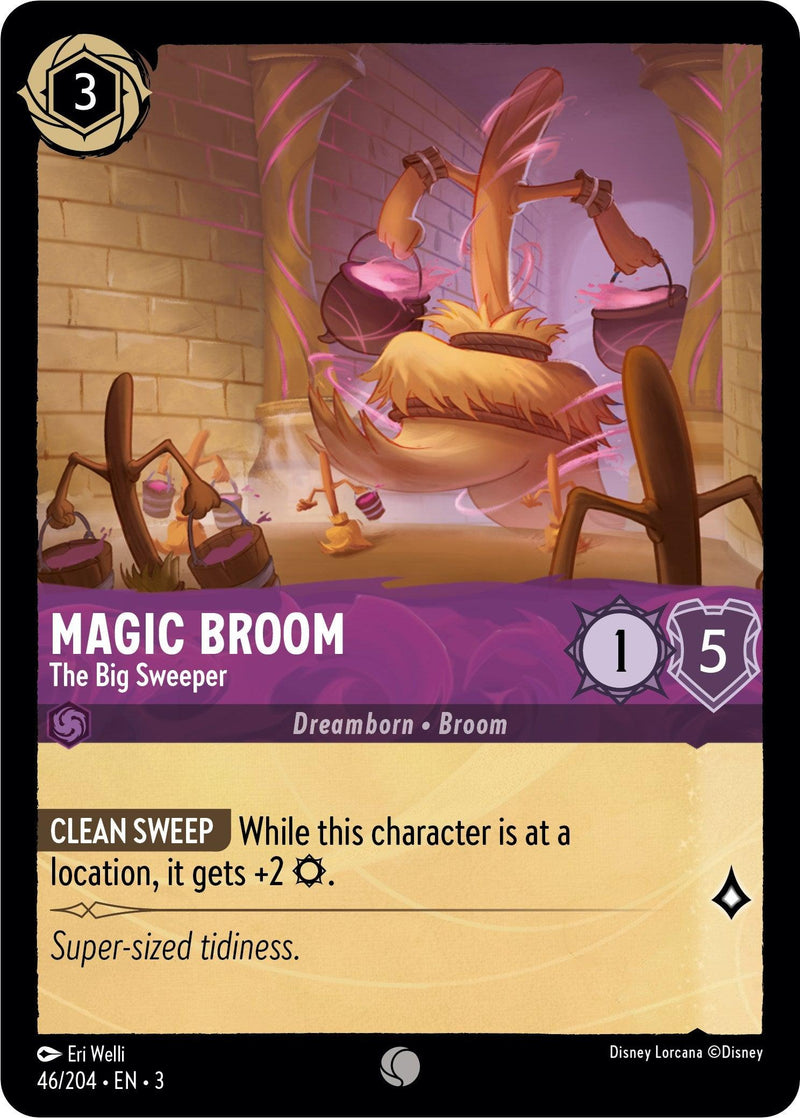 Magic Broom - The Big Sweeper (46//204) [Into the Inklands] - Paradise Hobbies LLC