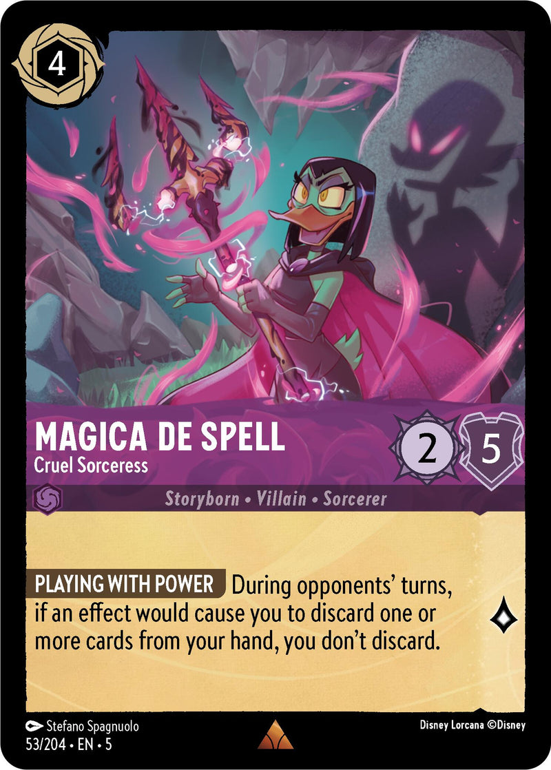 Magica De Spell - Cruel Sorceress (53/204) [Shimmering Skies] - Paradise Hobbies LLC