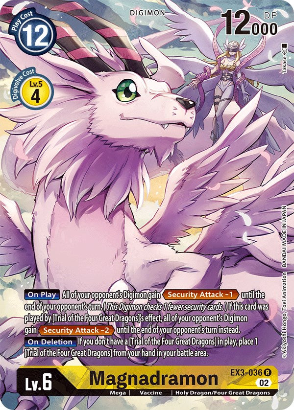 Magnadramon [EX3-036] (Alternate Art) [Draconic Roar] - Paradise Hobbies LLC