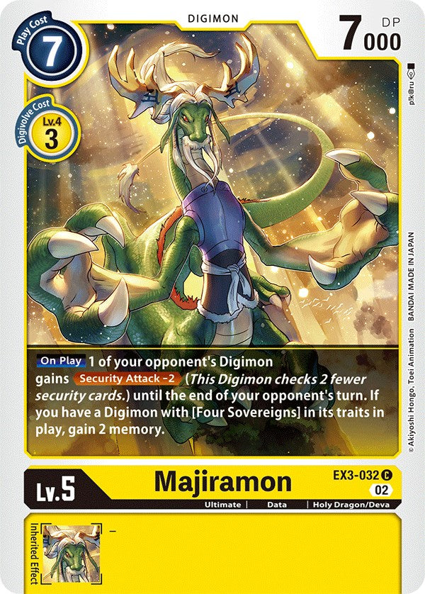 Majiramon [EX3-032] [Draconic Roar] - Paradise Hobbies LLC