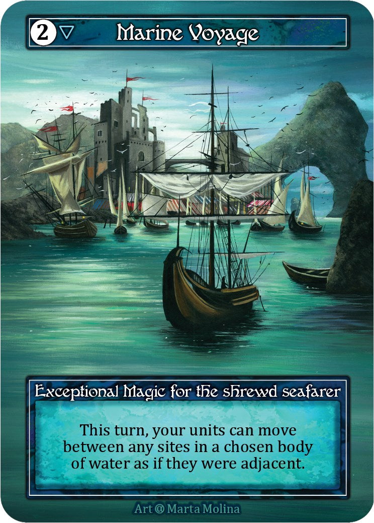 Marine Voyage (Foil) [Alpha] - Paradise Hobbies LLC