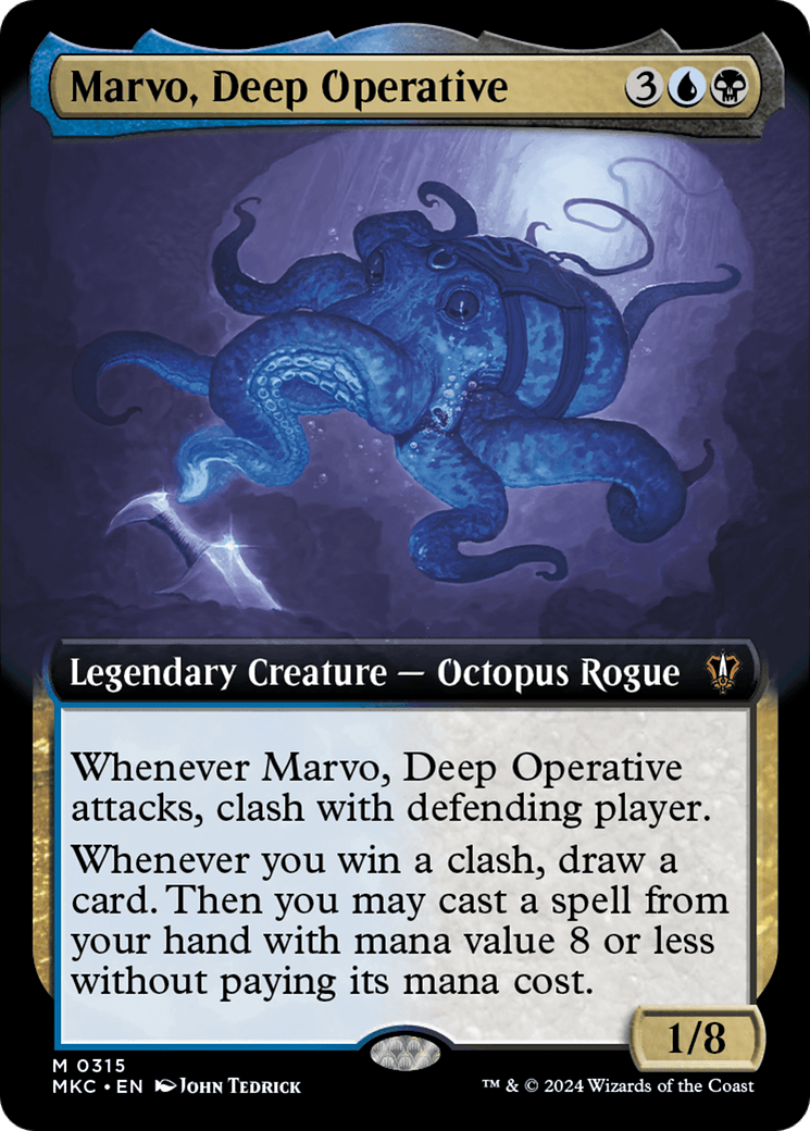 Marvo, Deep Operative (Extended Art) [Murders at Karlov Manor Commander] - Paradise Hobbies LLC