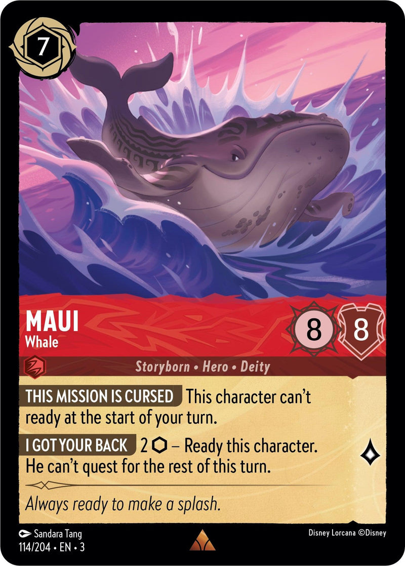 Maui - Whale (114//204) [Into the Inklands] - Paradise Hobbies LLC