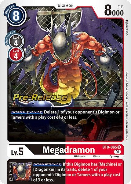 Megadramon [BT9-065] [X Record Pre-Release Promos] - Paradise Hobbies LLC