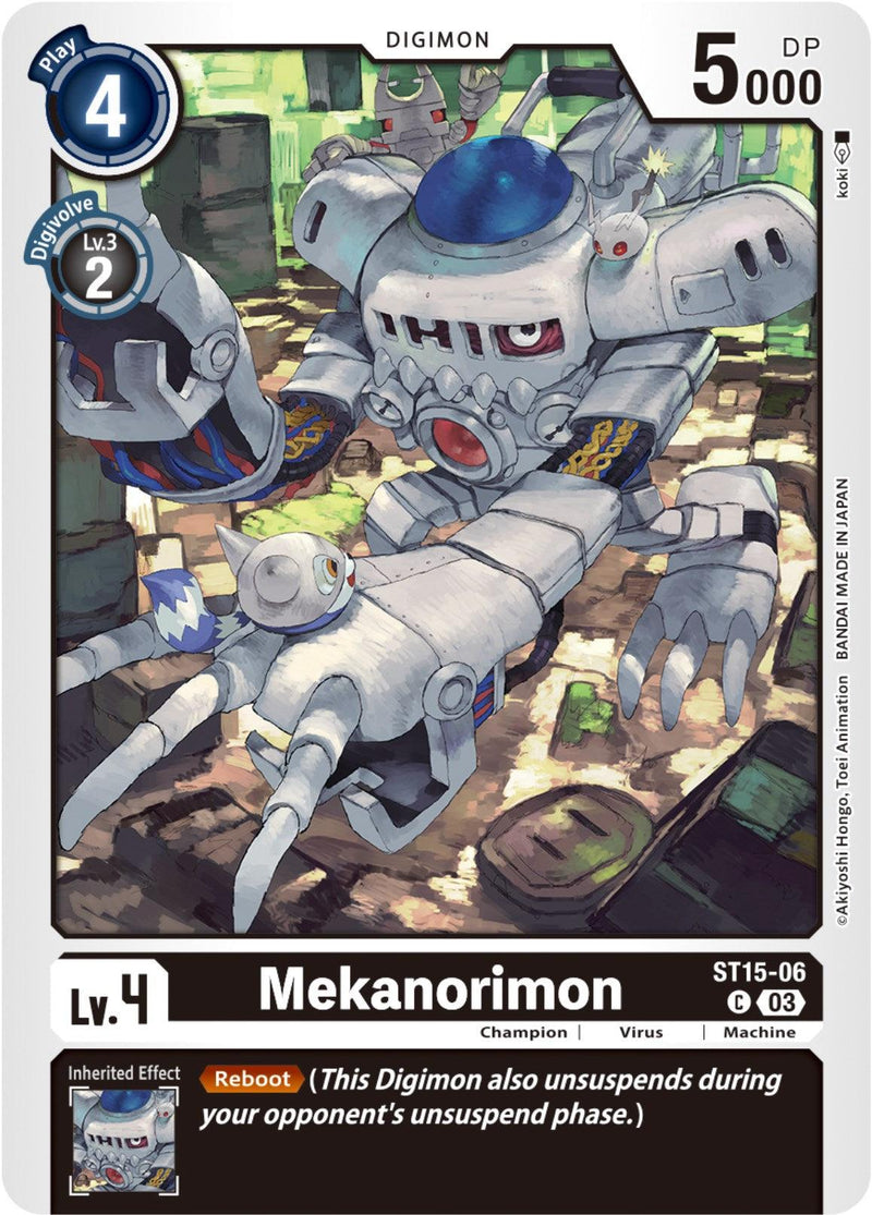 Mekanorimon [ST15-06] [Starter Deck: Dragon of Courage] - Paradise Hobbies LLC