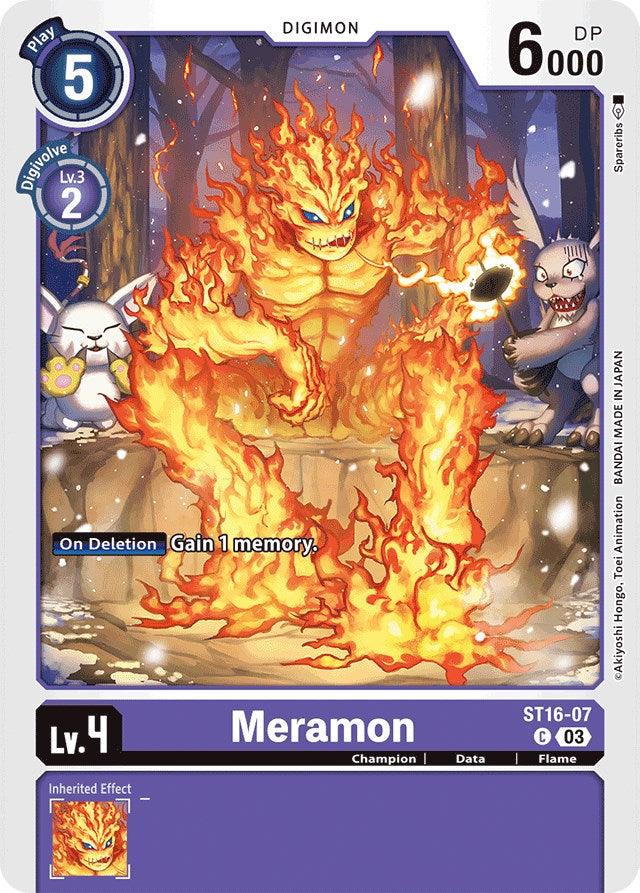 Meramon [ST16-07] [Starter Deck: Wolf of Friendship] - Paradise Hobbies LLC