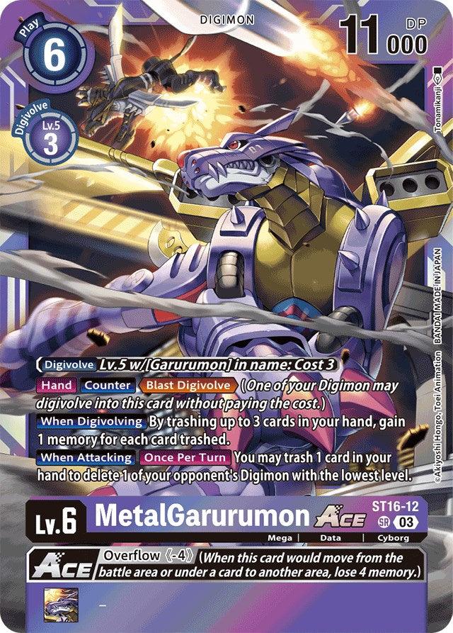 MetalGarurumon Ace [ST16-12] [Starter Deck: Wolf of Friendship] - Paradise Hobbies LLC