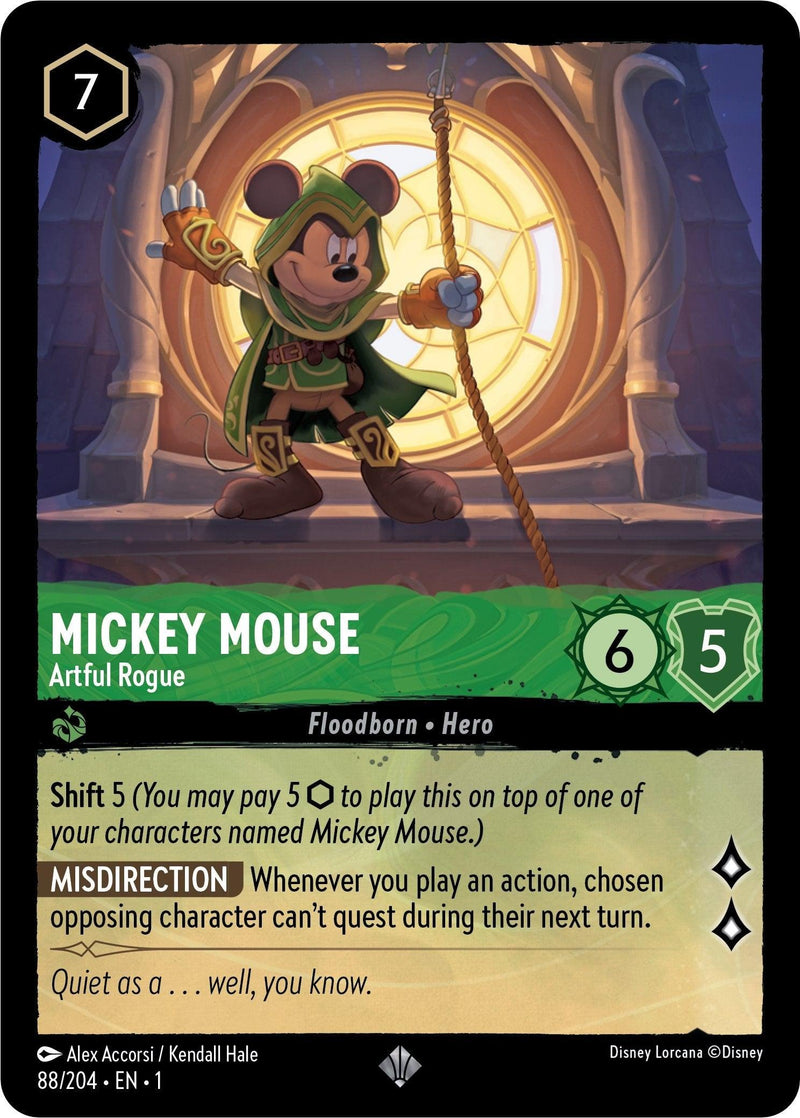Mickey Mouse - Artful Rogue (88/204) [The First Chapter] - Paradise Hobbies LLC