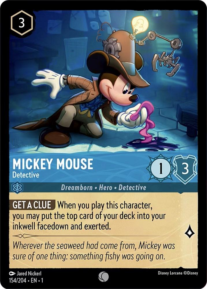 Mickey Mouse - Detective (154/204) [The First Chapter] - Paradise Hobbies LLC