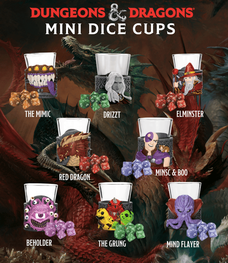 Sirius Dice: D&D Mini Dice Cups (1 at Random)