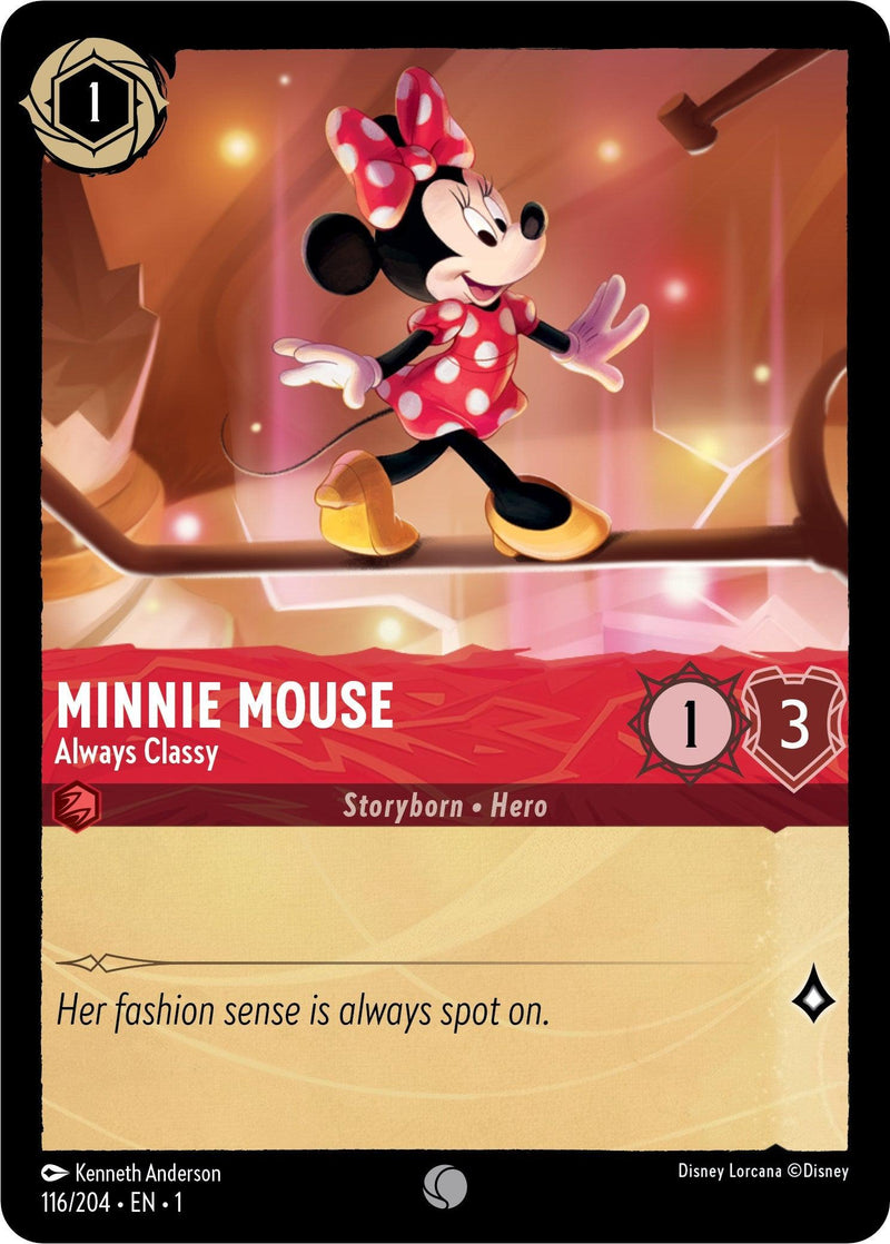 Minnie Mouse - Always Classy (116/204) [The First Chapter] - Paradise Hobbies LLC