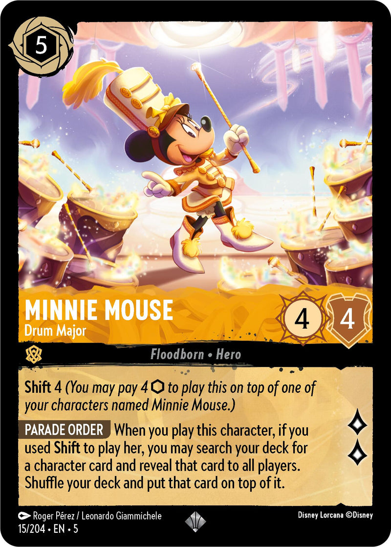 Minnie Mouse - Drum Major (15/204) [Shimmering Skies] - Paradise Hobbies LLC