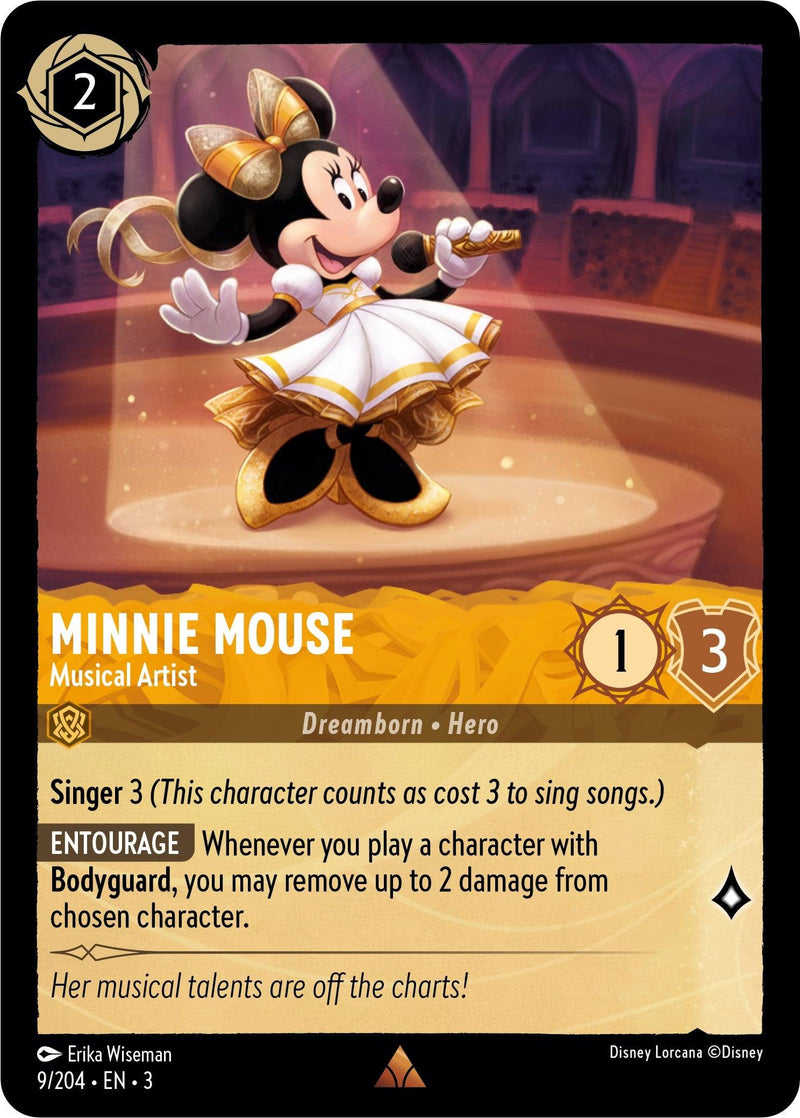 Minnie Mouse - Musical Artist (9/204) [Into the Inklands] - Paradise Hobbies LLC