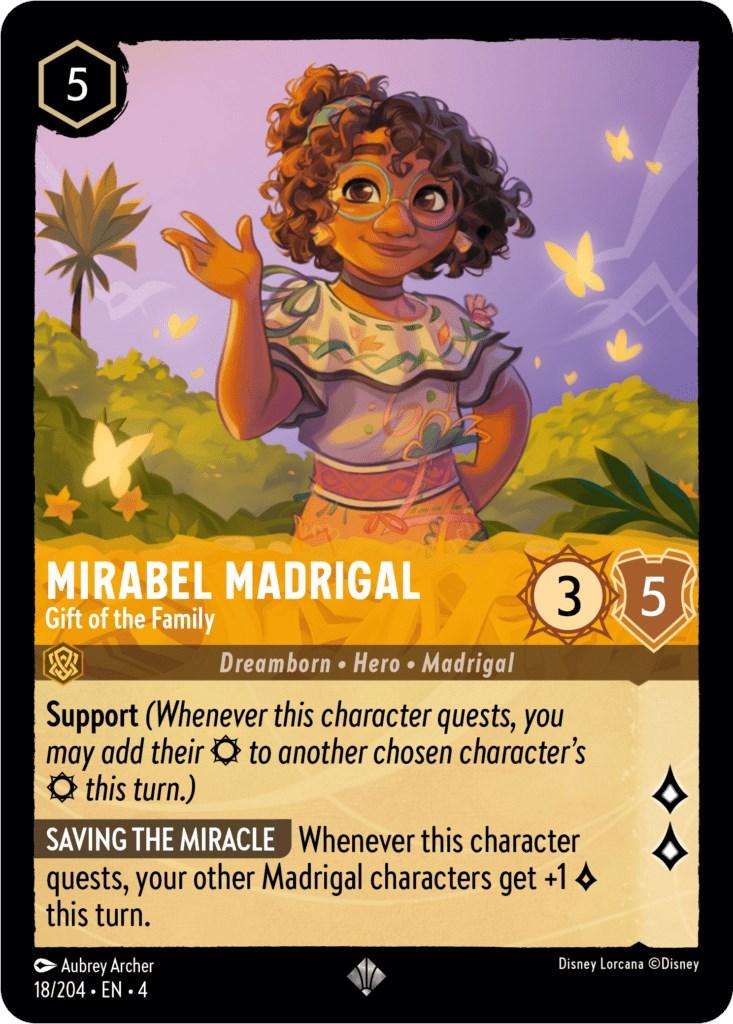 Mirabel Madrigal - Gift of the Family (18/204) [Ursula's Return] - Paradise Hobbies LLC