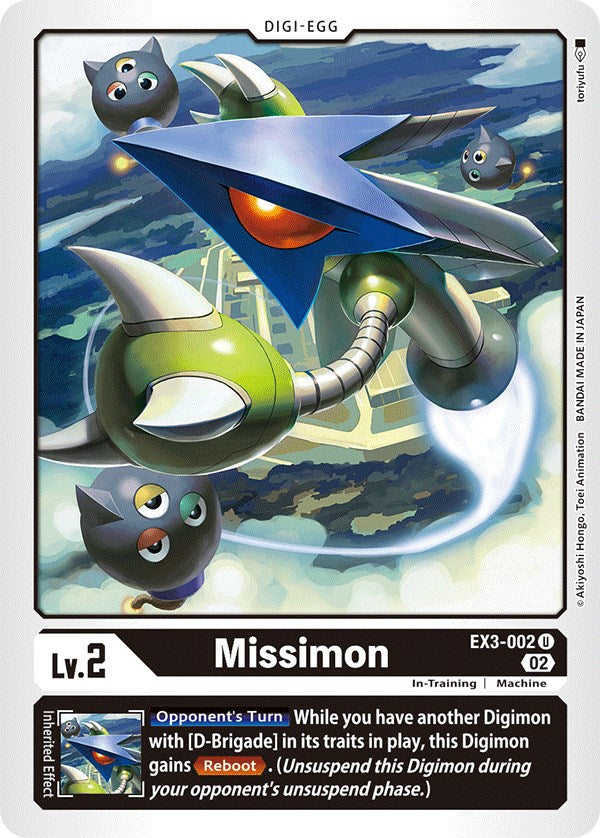 Missimon [EX3-002] [Draconic Roar] - Paradise Hobbies LLC