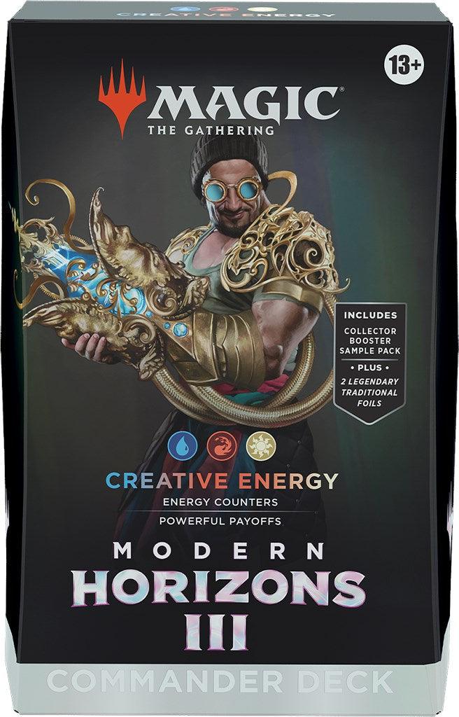 Modern Horizons 3 - Commander Deck (Creative Energy) - Paradise Hobbies LLC