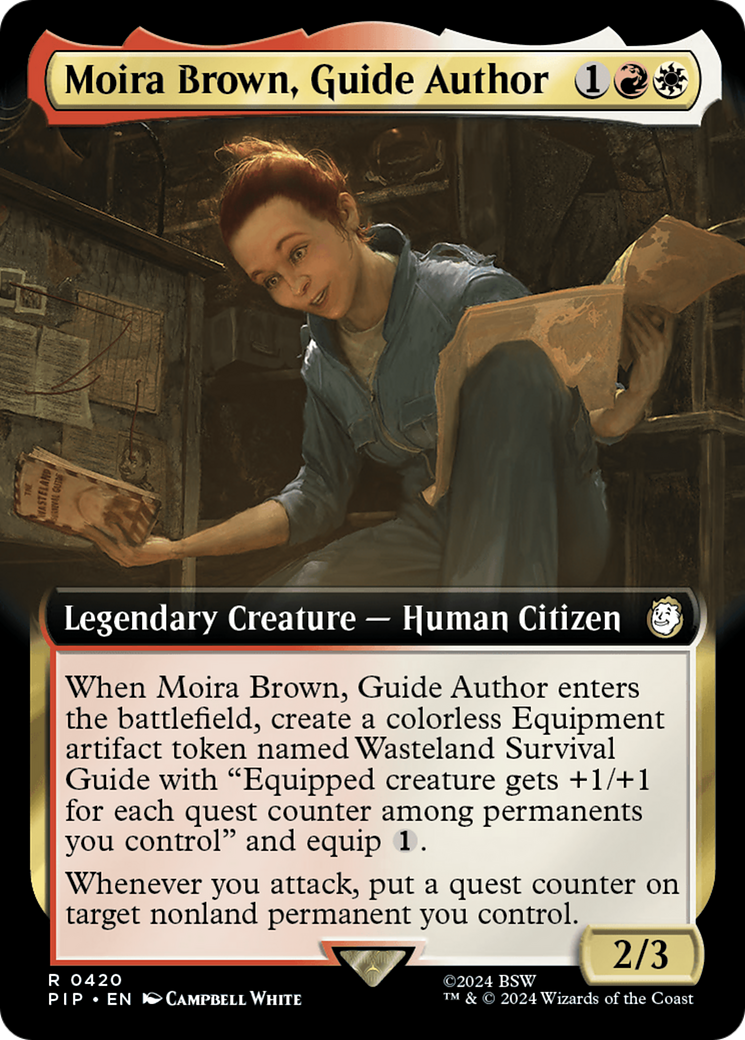 Moira Brown, Guide Author (Extended Art) [Fallout] - Paradise Hobbies LLC