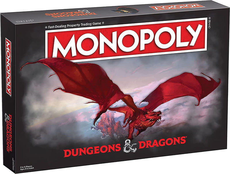 Monopoly: Dungeons & Dragons - Paradise Hobbies LLC