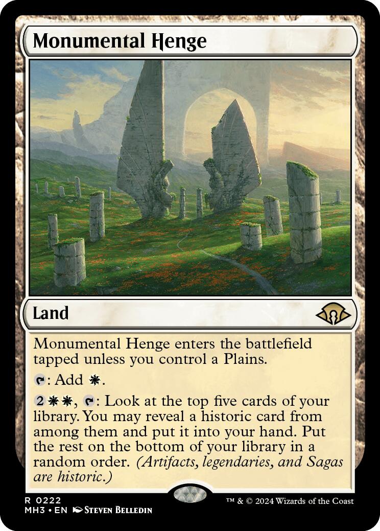 Monumental Henge [Modern Horizons 3] - Paradise Hobbies LLC