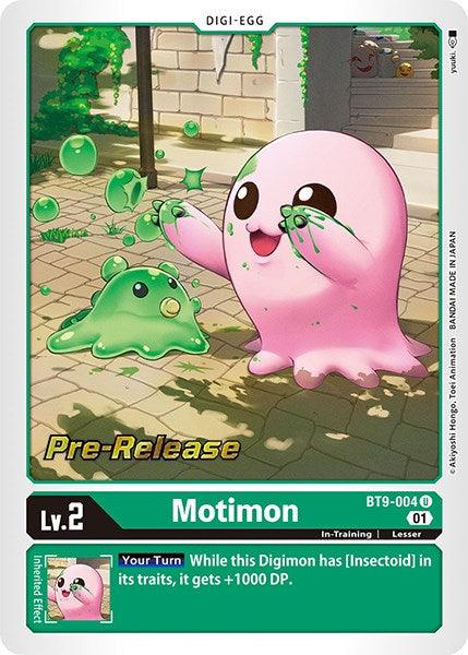 Motimon [BT9-004] [X Record Pre-Release Promos] - Paradise Hobbies LLC