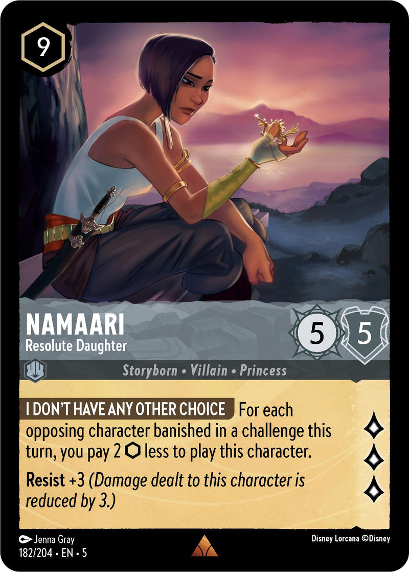 Namaari - Resolute Daughter (182/204) [Shimmering Skies] - Paradise Hobbies LLC