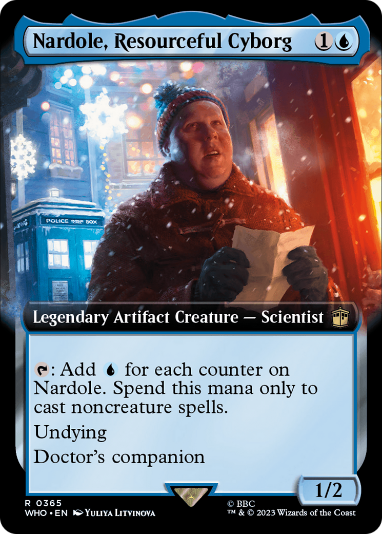 Nardole, Resourceful Cyborg (Extended Art) [Doctor Who] - Paradise Hobbies LLC