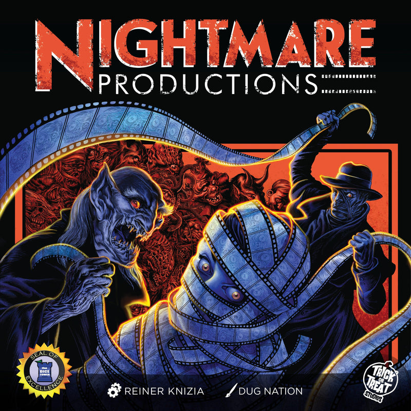 Nightmare Productions Board Game - Paradise Hobbies LLC