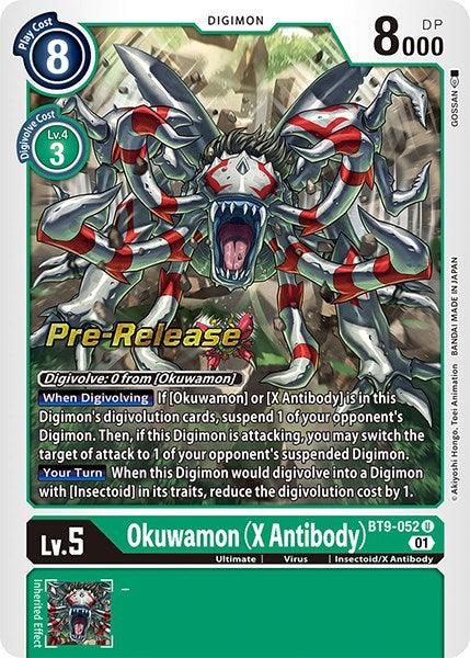 Okuwamon (X Antibody) [BT9-052] [X Record Pre-Release Promos] - Paradise Hobbies LLC