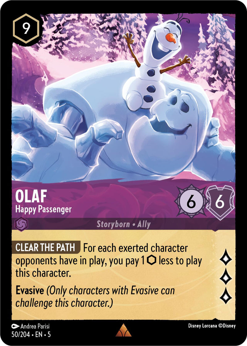 Olaf - Happy Passenger (50/204) [Shimmering Skies] - Paradise Hobbies LLC