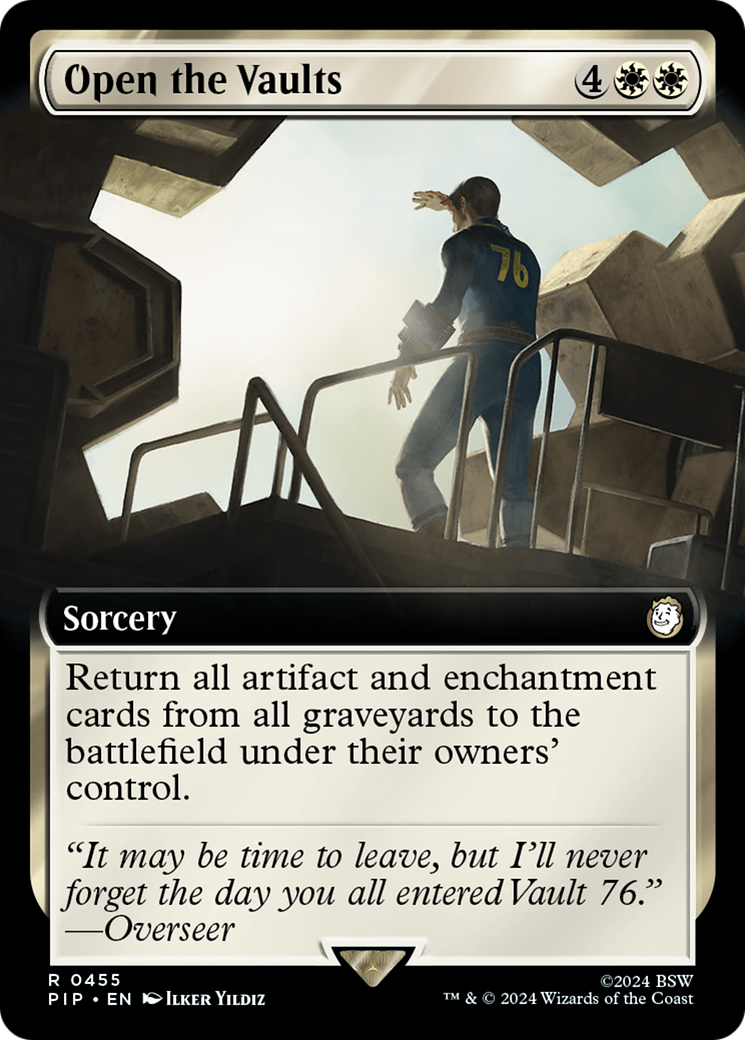 Open the Vaults (Extended Art) [Fallout] - Paradise Hobbies LLC