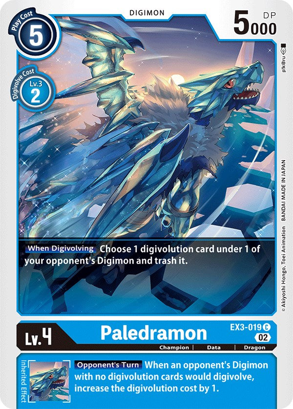 Paledramon [EX3-019] [Draconic Roar] - Paradise Hobbies LLC