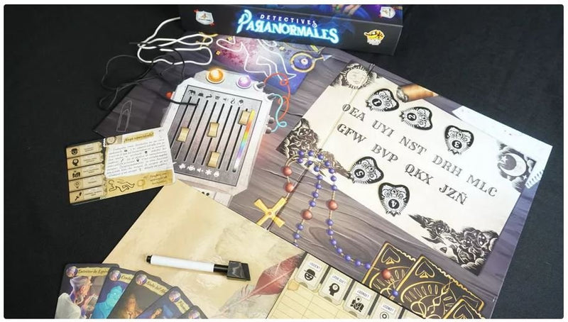 Paranormal Detectives Murder Mystery Party Board Game - Paradise Hobbies LLC