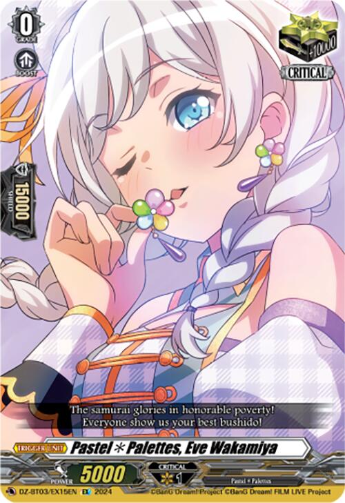 Pastel*Palettes, Eve Wakamiya (DZ-BT03/EX15EN) [Dimensional Transcendence] - Paradise Hobbies LLC