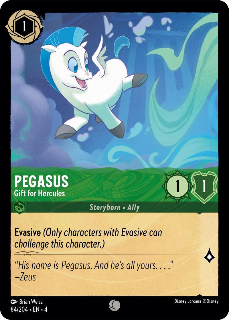 Pegasus - Gift for Hercules (84/204) [Ursula's Return] - Paradise Hobbies LLC
