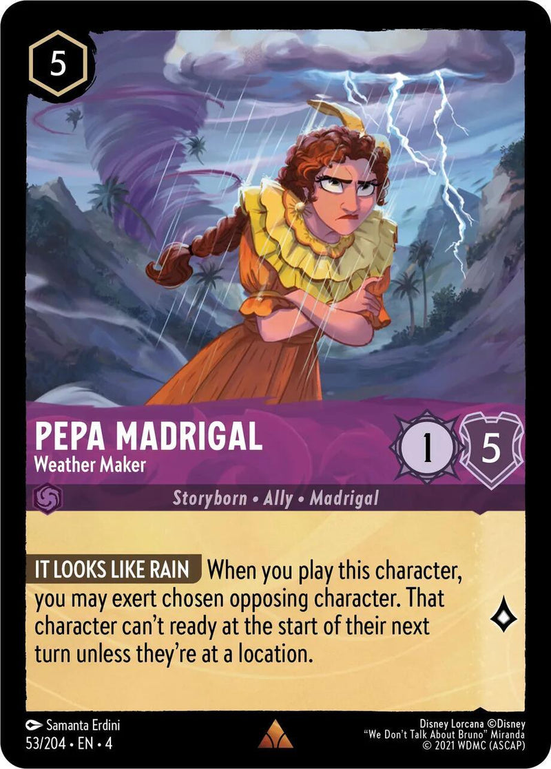 Pepa Madrigal - Weather Maker (53/204) [Ursula's Return] - Paradise Hobbies LLC
