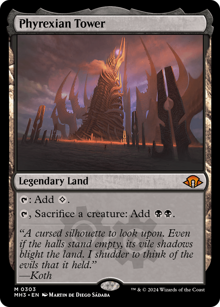 Phyrexian Tower [Modern Horizons 3] - Paradise Hobbies LLC