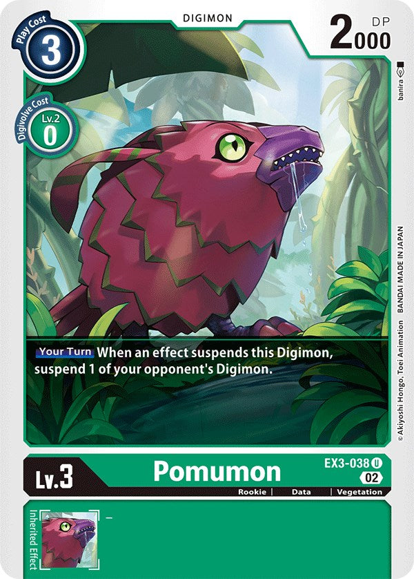 Pomumon [EX3-038] [Draconic Roar] - Paradise Hobbies LLC