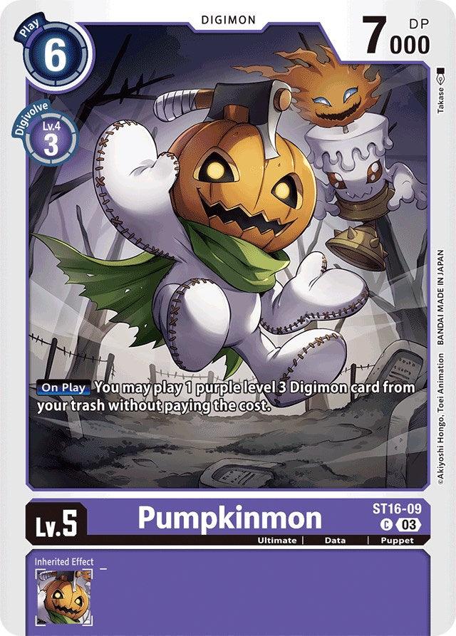 Pumpkinmon [ST16-09] [Starter Deck: Wolf of Friendship] - Paradise Hobbies LLC