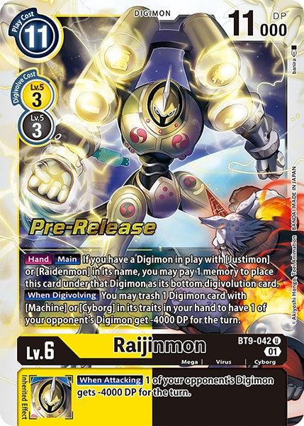 Raijinmon [BT9-042] [X Record Pre-Release Promos] - Paradise Hobbies LLC