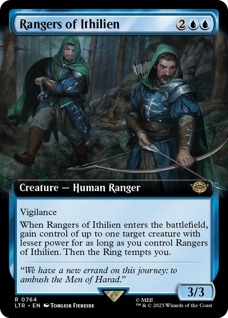 Rangers of Ithilien (Extended Art) (Surge Foil) [The Lord of the Rings: Tales of Middle-Earth] - Paradise Hobbies LLC