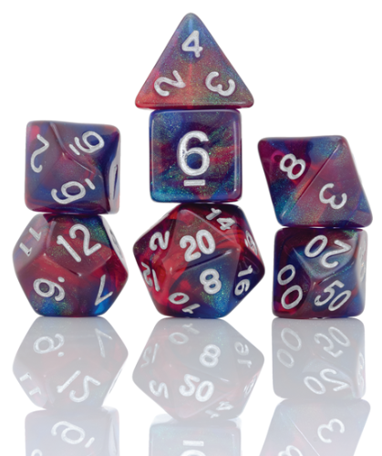 SIRIUS DICE 7CT Polyhedral - Summer Berries