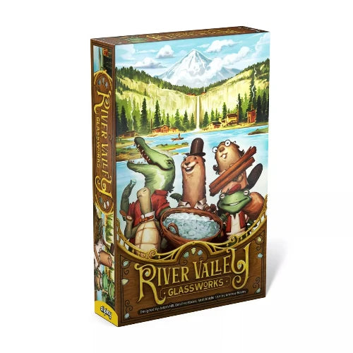 River Valley Glassworks Board Game - Paradise Hobbies LLC