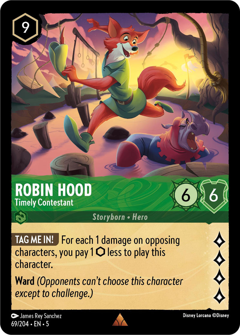 Robin Hood - Timely Contestant (69/204) [Shimmering Skies] - Paradise Hobbies LLC