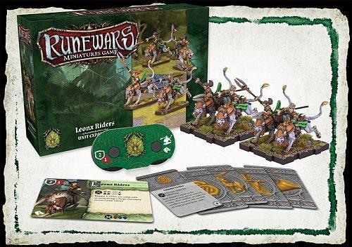 Runewars Miniatures Game: Leonx Riders Expansion - Paradise Hobbies LLC