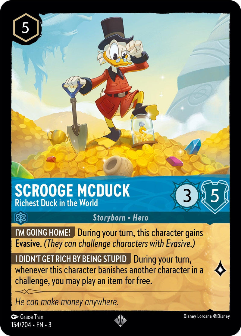 Scrooge McDuck - Richest Duck in the World (154/204) [Into the Inklands] - Paradise Hobbies LLC