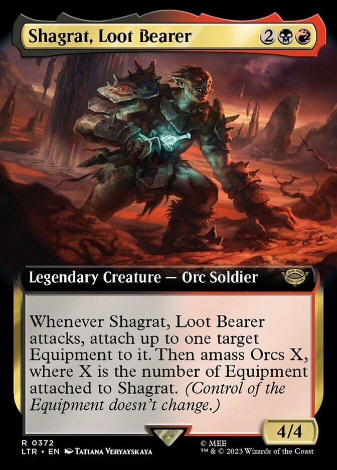 Shagrat, Loot Bearer (Extended Art) [The Lord of the Rings: Tales of Middle-Earth] - Paradise Hobbies LLC