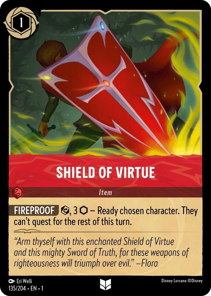 Shield of Virtue (135/204) [The First Chapter] - Paradise Hobbies LLC