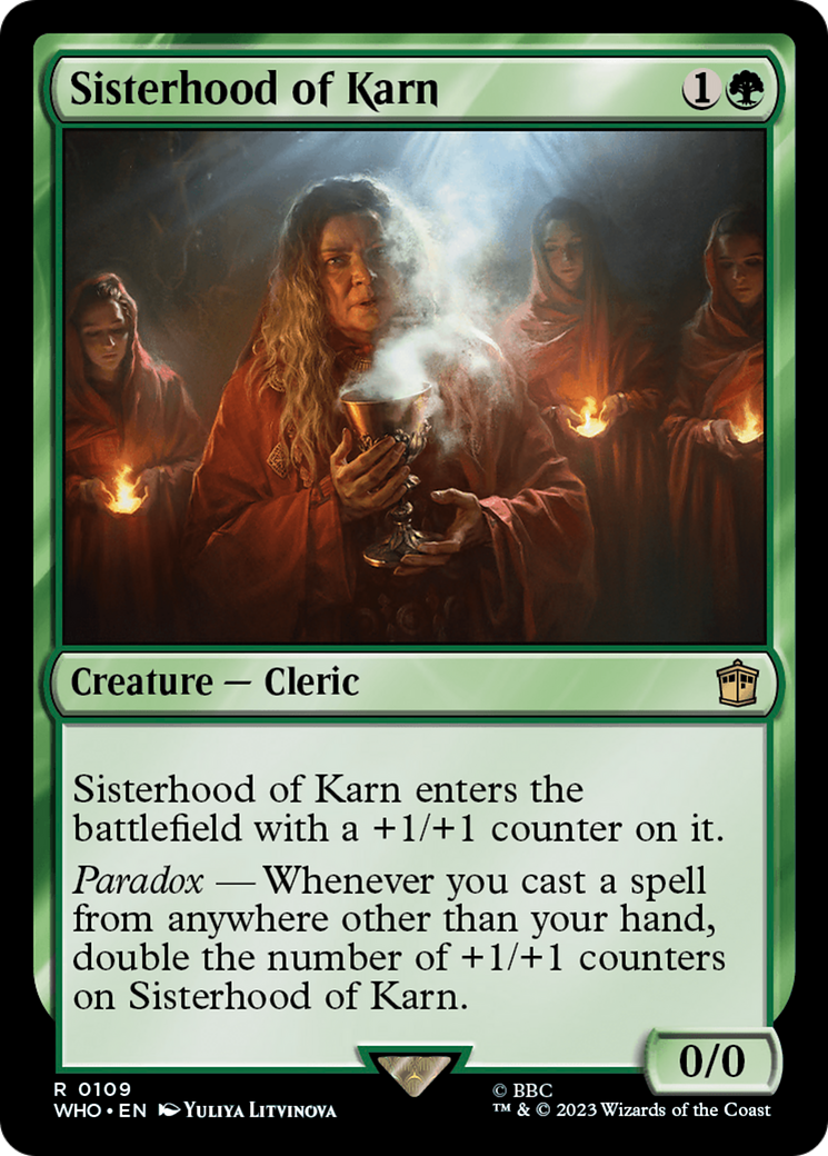 Sisterhood of Karn [Doctor Who] - Paradise Hobbies LLC