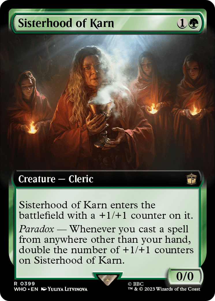 Sisterhood of Karn (Extended Art) [Doctor Who] - Paradise Hobbies LLC