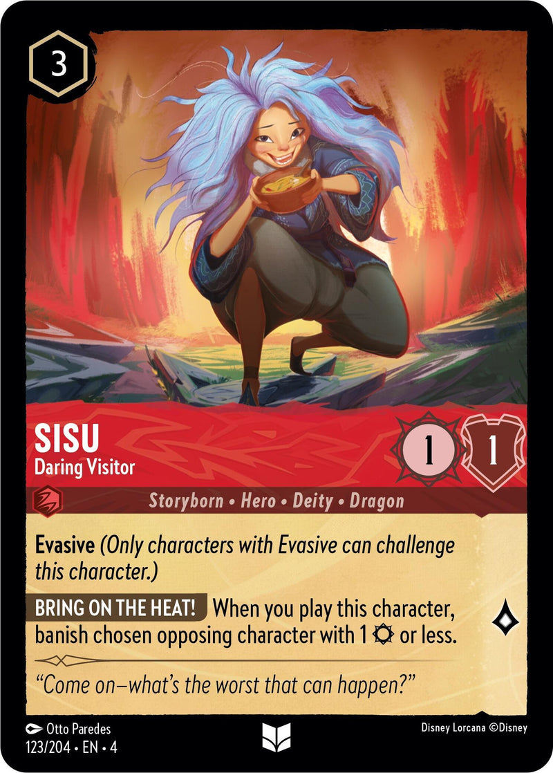 Sisu - Daring Visitor (123/204) [Ursula's Return] - Paradise Hobbies LLC